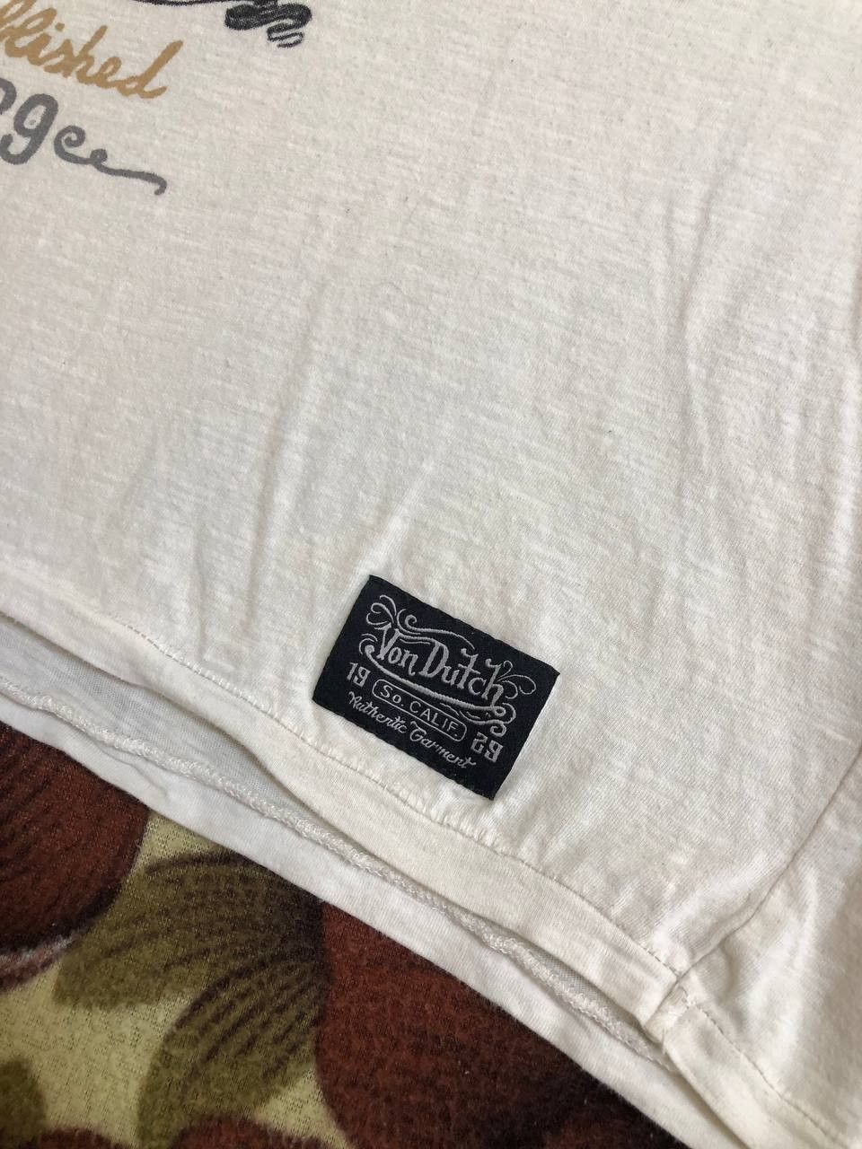 Von Dutch Von Dutch Motor Co PaintShop T Shirt Motorcycle Print Size US L / EU 52-54 / 3 - 11 Thumbnail