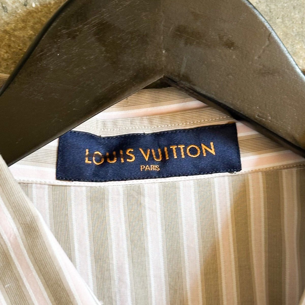 Louis Vuitton Louis Vuitton Striped Hawaiian Floral Printed Shirt Size US XL / EU 56 / 4 - 5 Thumbnail