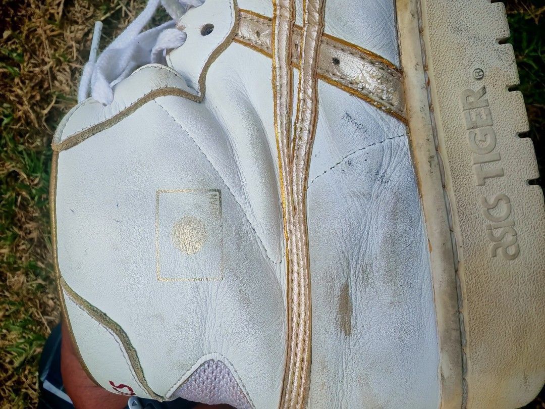 Asics Vintage ASICS Tiger Progold High Top White Gold Size US 9 / EU 42 - 6 Thumbnail