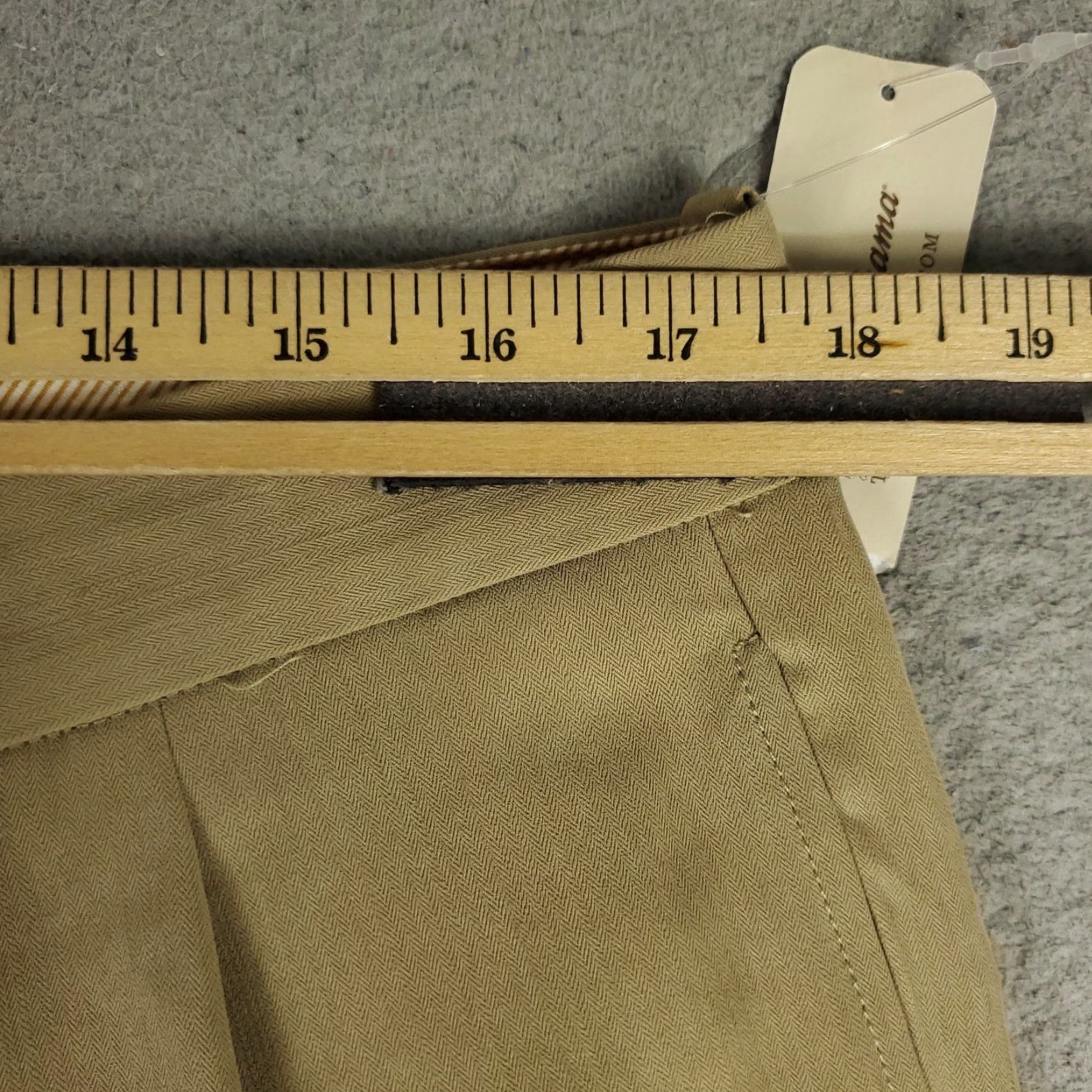 Tommy Bahama Tommy Bahama Pants Mens 36x32 Beige Silk Pleated Chino Trousers Shirt? Size US 36 / EU 52 - 3 Thumbnail