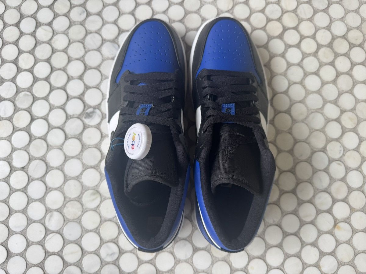 Jordan Brand 10 Jordan 1 Low Royal Toe Blue Black Size US 10 / EU 43 - 3 Thumbnail
