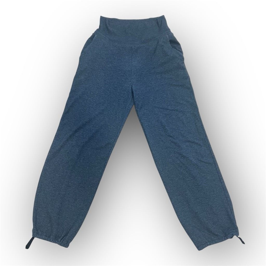 American Apparel Aerie High Waist Thick Band Jogger Sweatpants Charcoal Gray, Juniors Medium Size 28" / US 6 / IT 42 - 1 Thumbnail