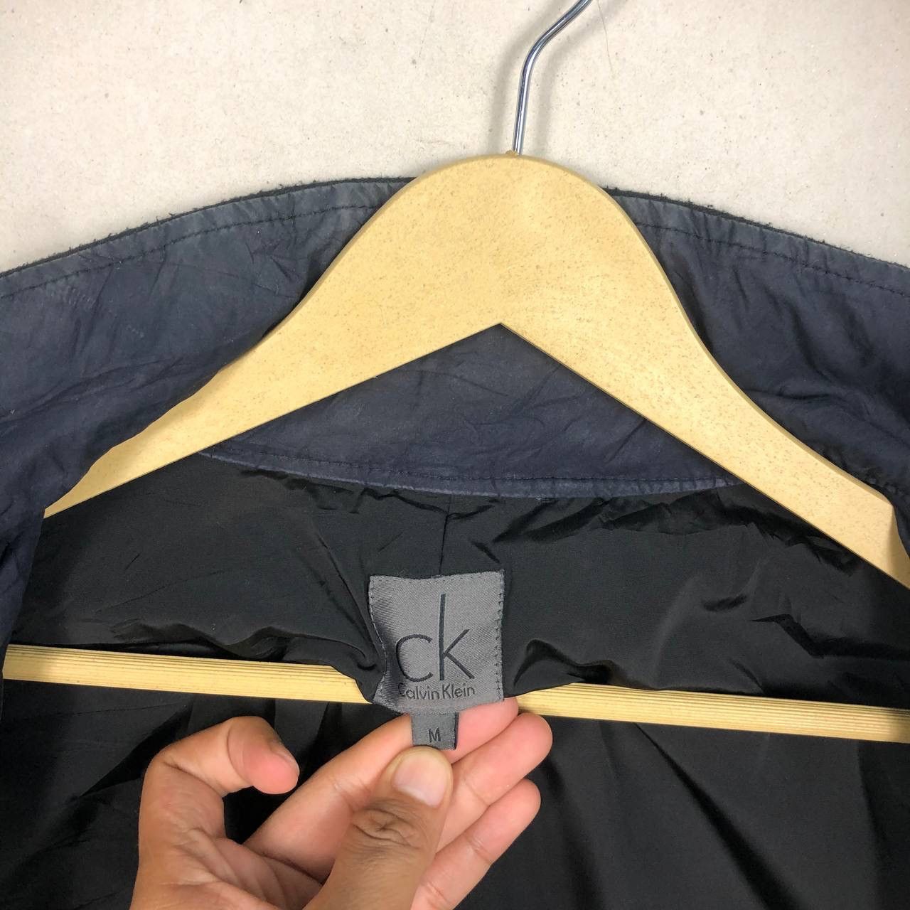 Calvin Klein Calvin Klein Jacket Hidden Hoodie Medium Size US M / EU 48-50 / 2 - 9 Thumbnail