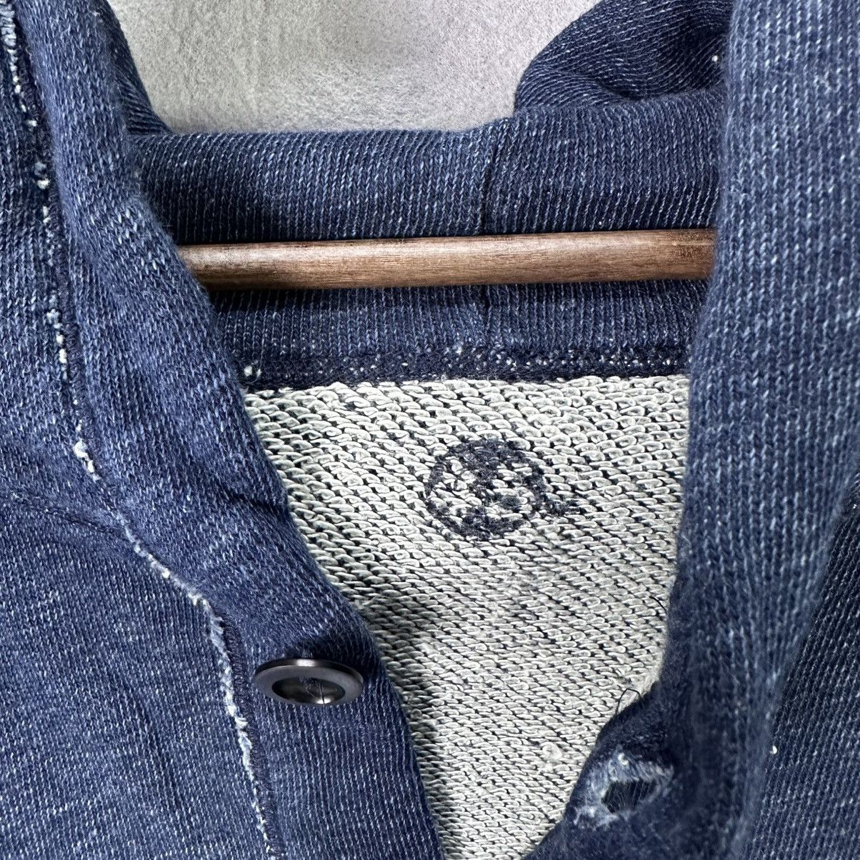 45rpm 45RPM Japanese Indigo Hoodie Size US XL / EU 56 / 4 - 3 Thumbnail