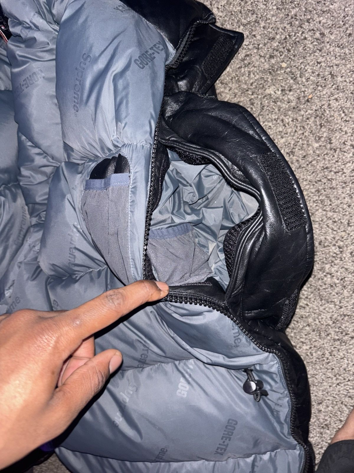 Supreme Supreme x Gortex Parka Black leather jacket 700Fill Size US S / EU 44-46 / 1 - 7 Thumbnail
