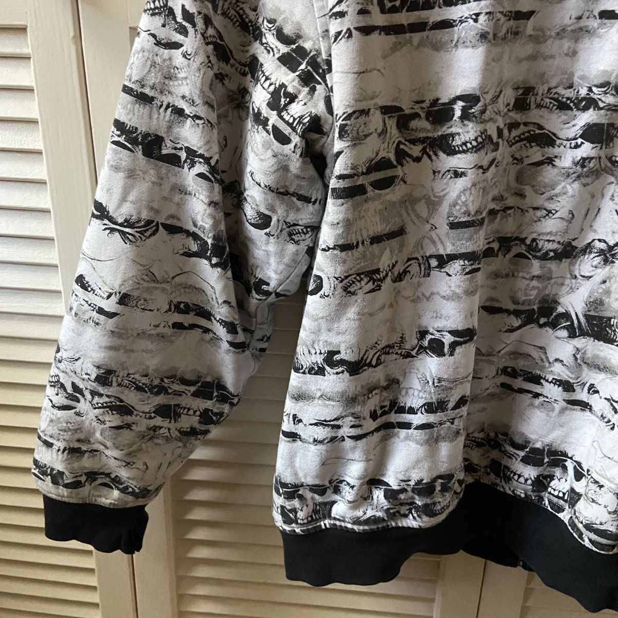Vintage Vintage Y2K MMA Elite Skull AOP Full Zip Hoodie Sweatshirt Size US XL / EU 56 / 4 - 8 Thumbnail