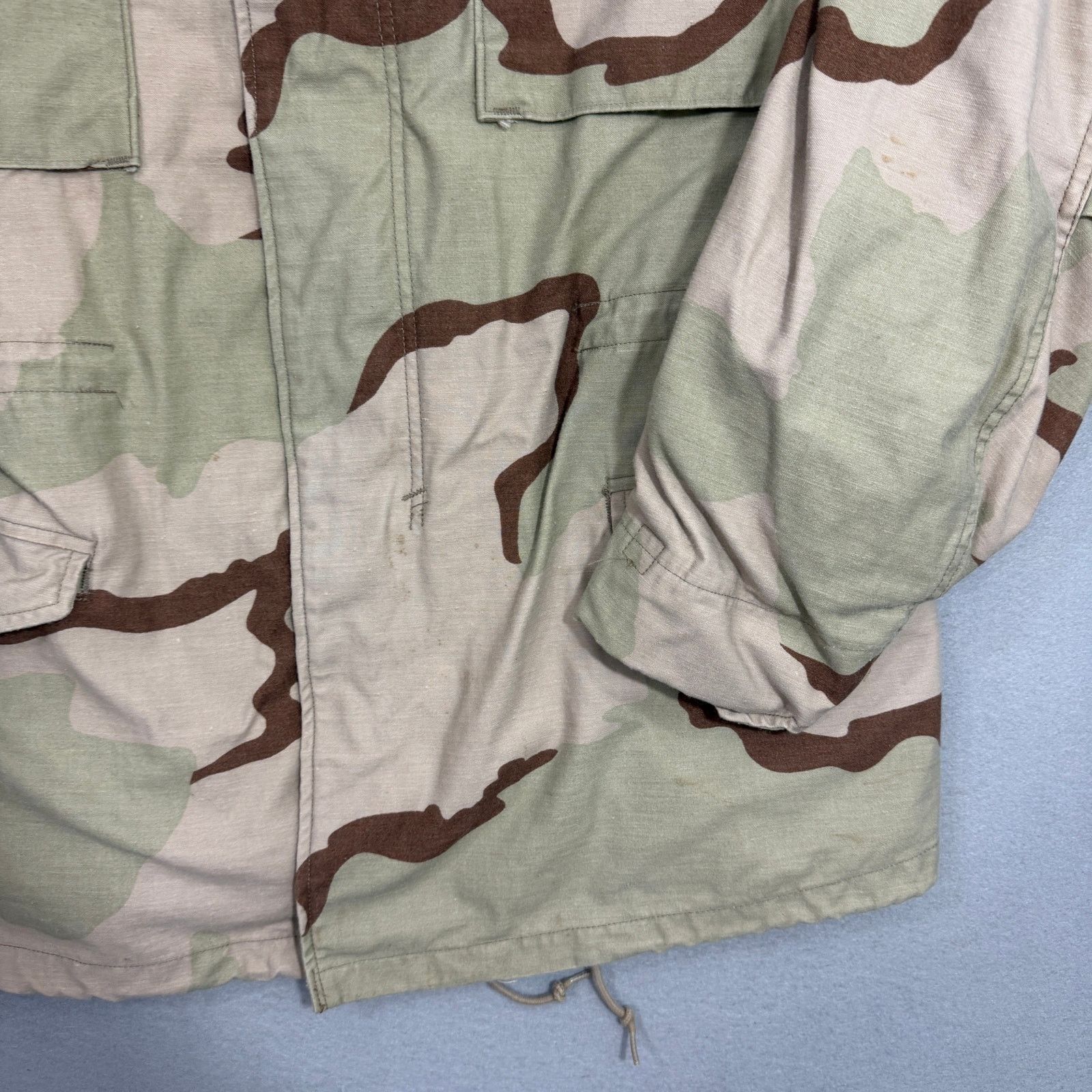 Vintage Vintage US Army M-65 Field Jacket Men's Large Desert Camo Size US L / EU 52-54 / 3 - 3 Thumbnail