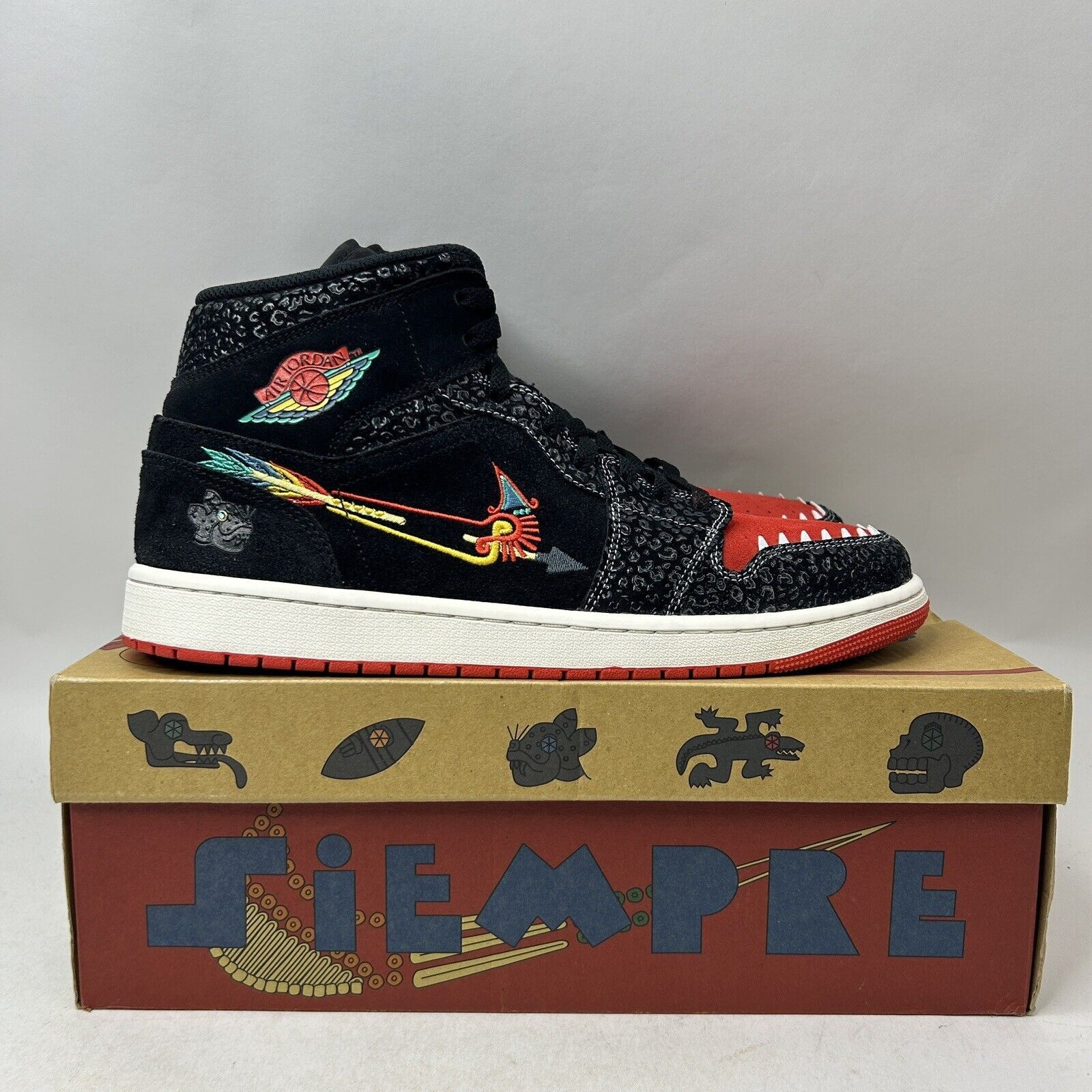 Nike Nike Shoes Air Jordan 1 Mid SE “Siempre Familia” 2024 Size US 13 / EU 46 - 4 Thumbnail