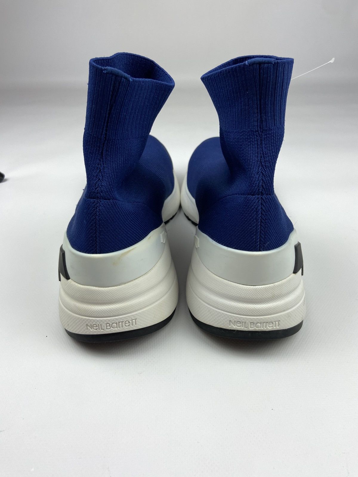 Neil Barrett NEIL BARRETT CONTRASTING SOLE BOLT SOCK SNEAKERS SZ 45 Size US 12 / EU 45 - 13 Thumbnail