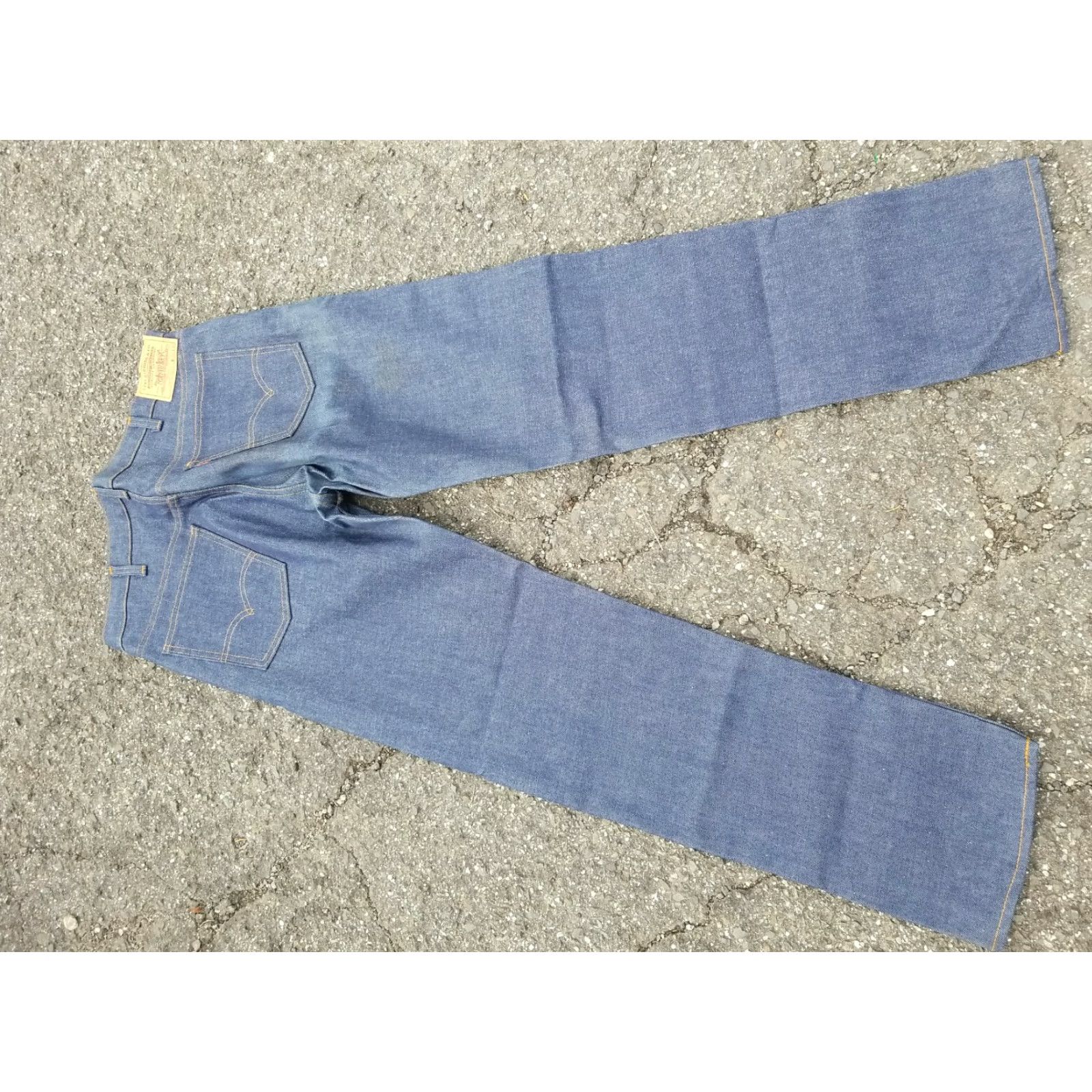 Levi's VINTAGE Levi's Jeans 20505 0217 36x31 Denim Dark Blue NOS Orange Tab Mens Jeans 1970s USA Size US 36 / EU 52 - 4 Thumbnail
