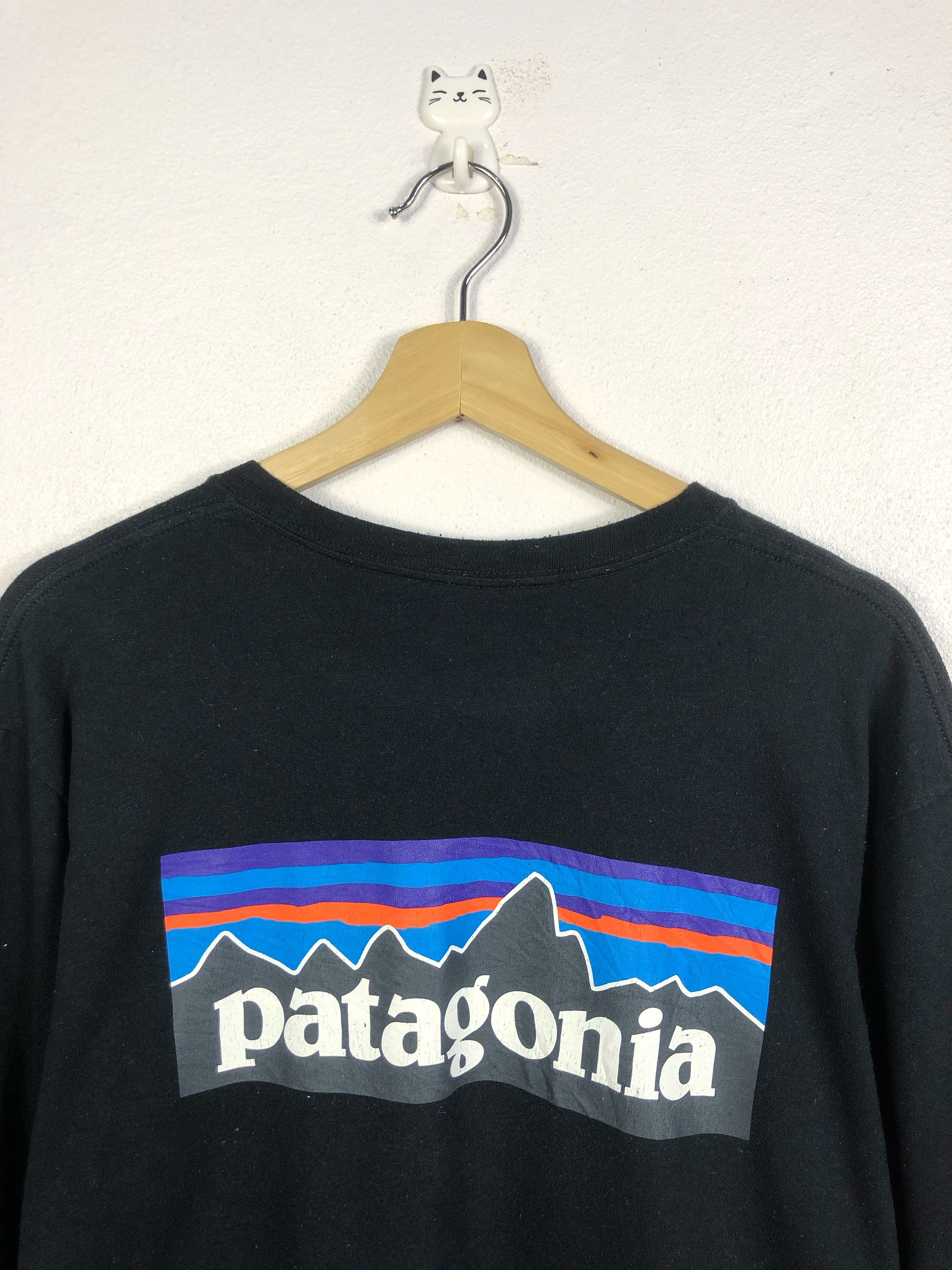 Patagonia Rare Patagonia Big Logo LS Tee Size US M / EU 48-50 / 2 - 8 Thumbnail