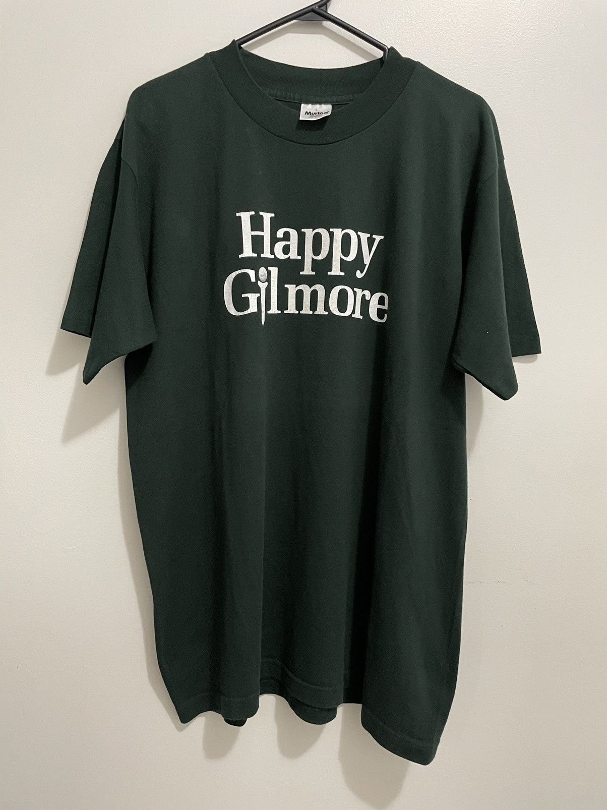 image of Vintage 90's Happy Gilmore Movie Promo T-Shirt in Green, Men's (Size XL)