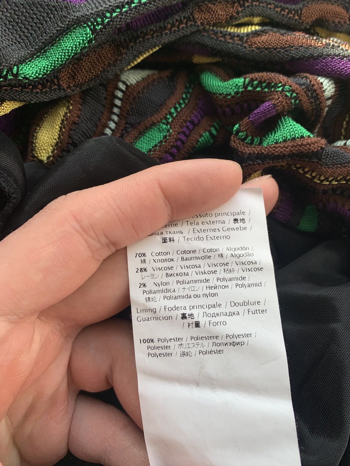 Missoni Missoni Multicolor 3D dress knit Size S / US 4 / IT 40 - 9 Thumbnail