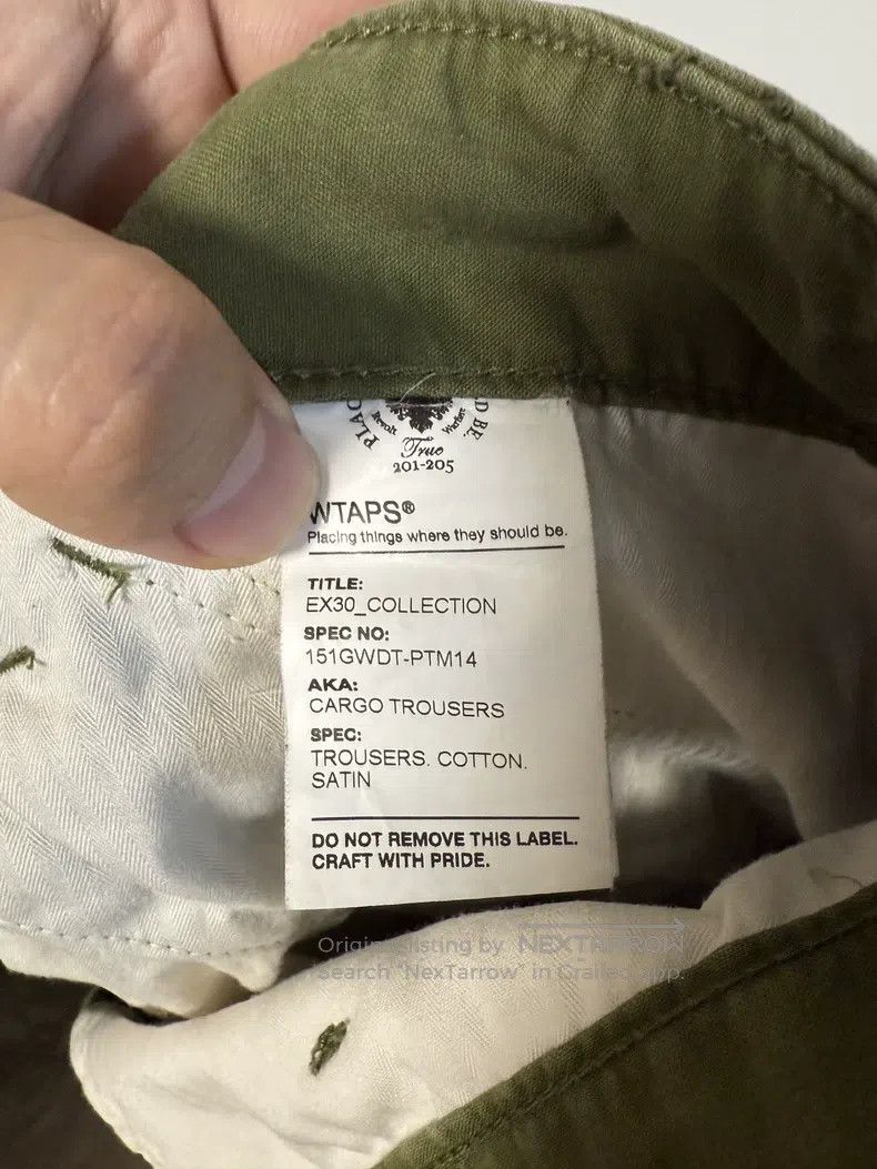 Wtaps Wtaps size 3 Green casual pants Size US 39 - 7 Thumbnail