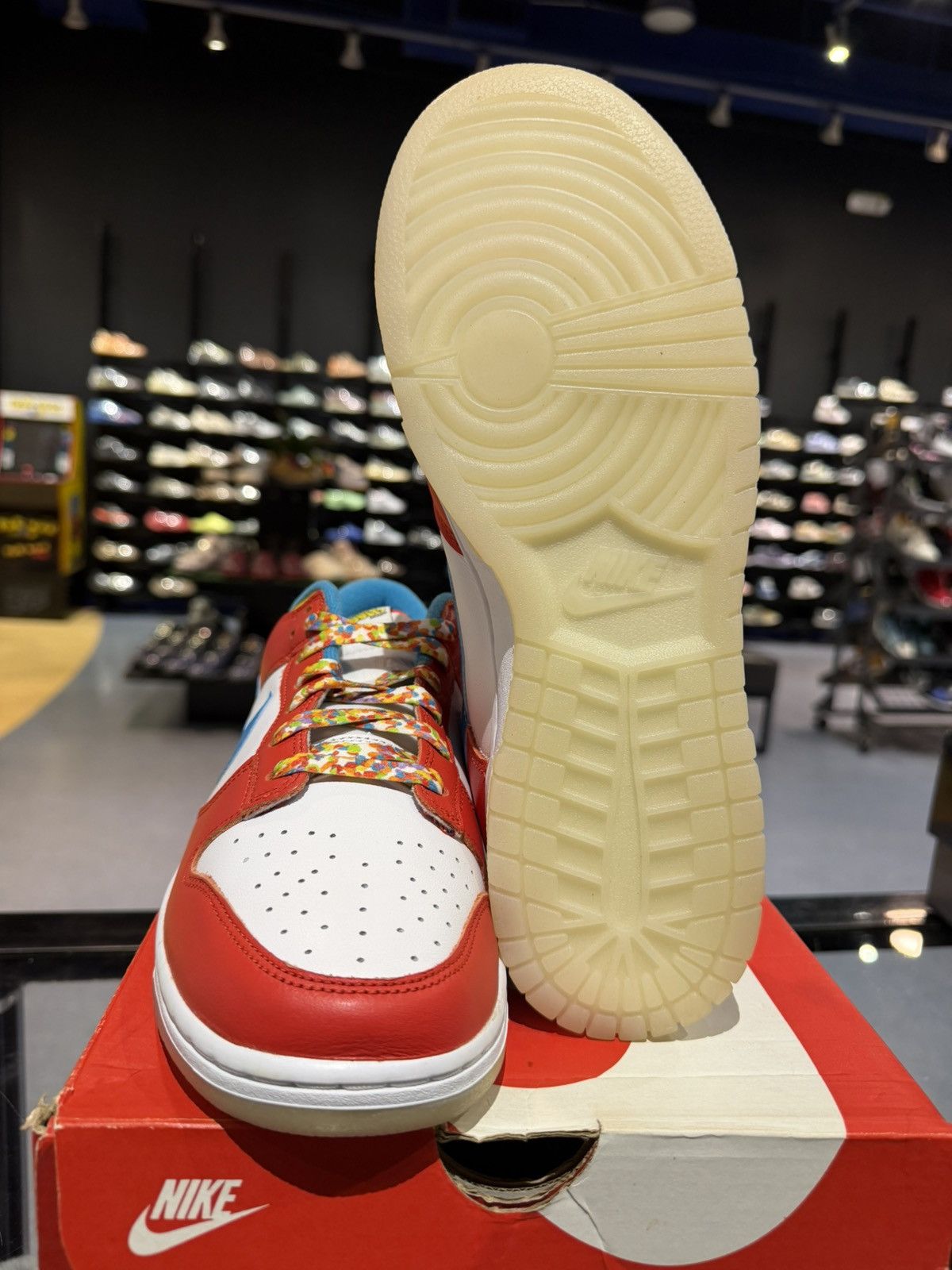 Nike Size 10 - Nike Dunk Low Fruity Pebbles Lebron James Size US 10 / EU 43 - 7 Thumbnail