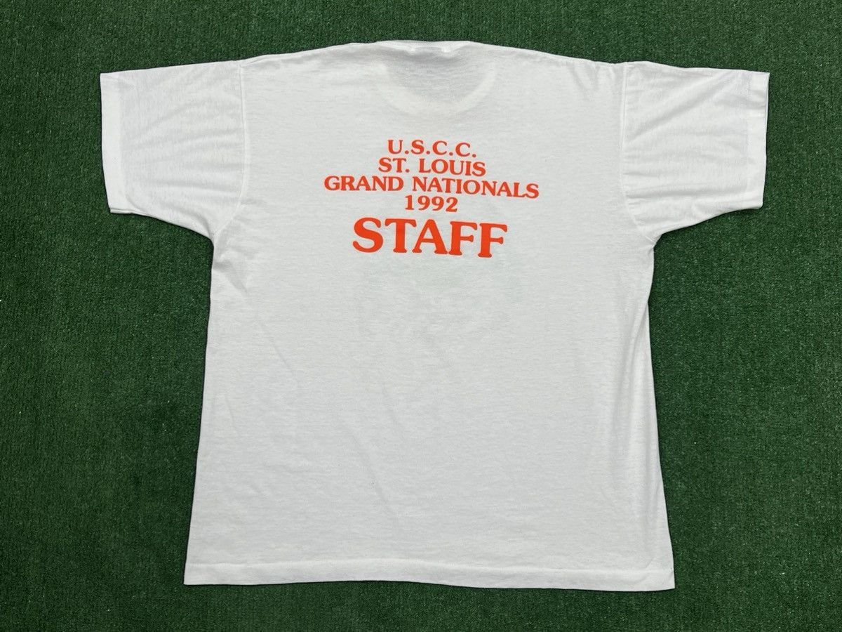 Chevrolet Vintage 90s Gateway Camaro Club Grand Nationals Staff Tee Size US XL / EU 56 / 4 - 5 Thumbnail
