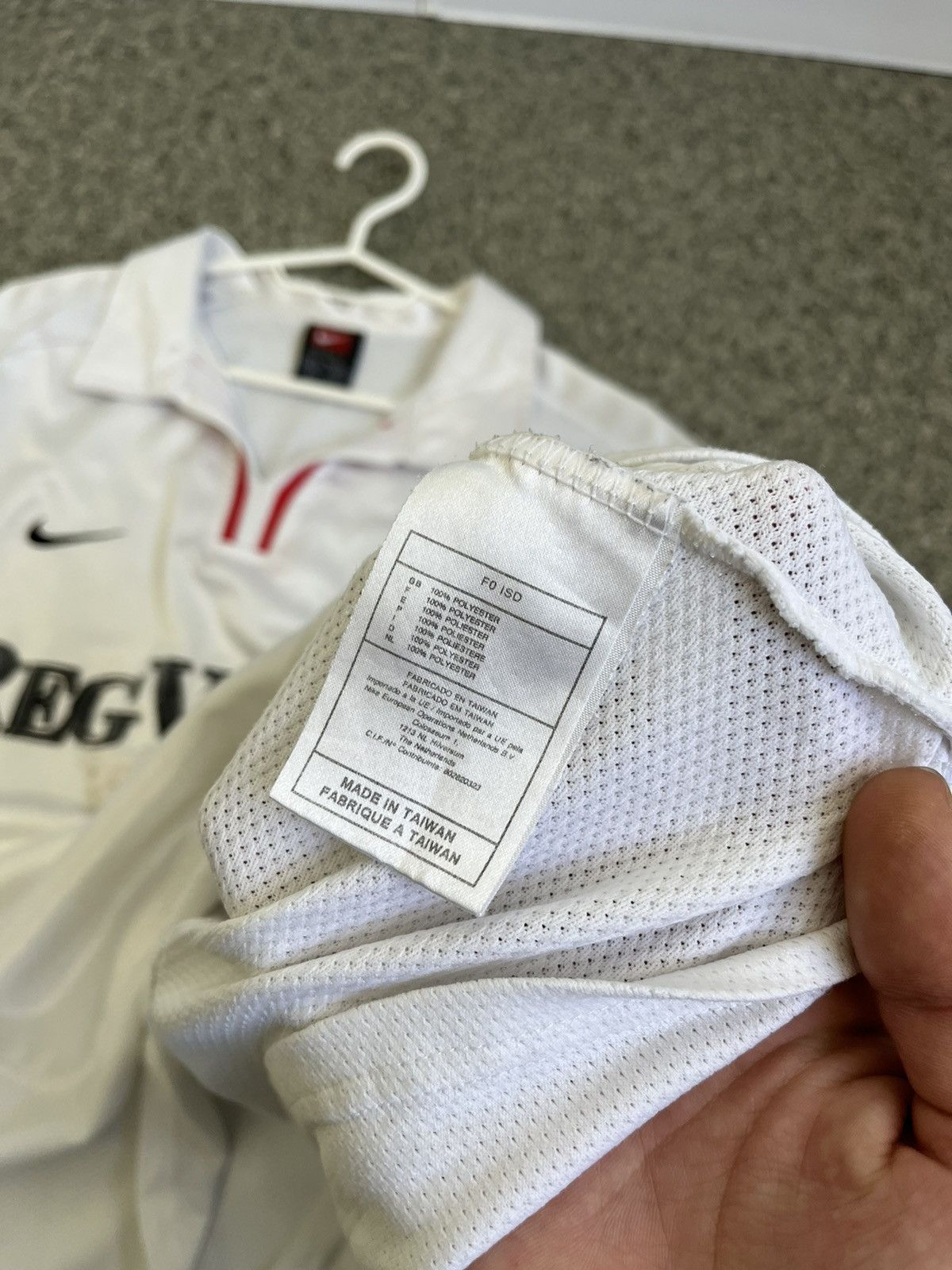 Nike × Vintage Vintage Nike Sunderland 2003 Soccer Jersey Drill Y2K 90s Size US XL / EU 56 / 4 - 7 Thumbnail