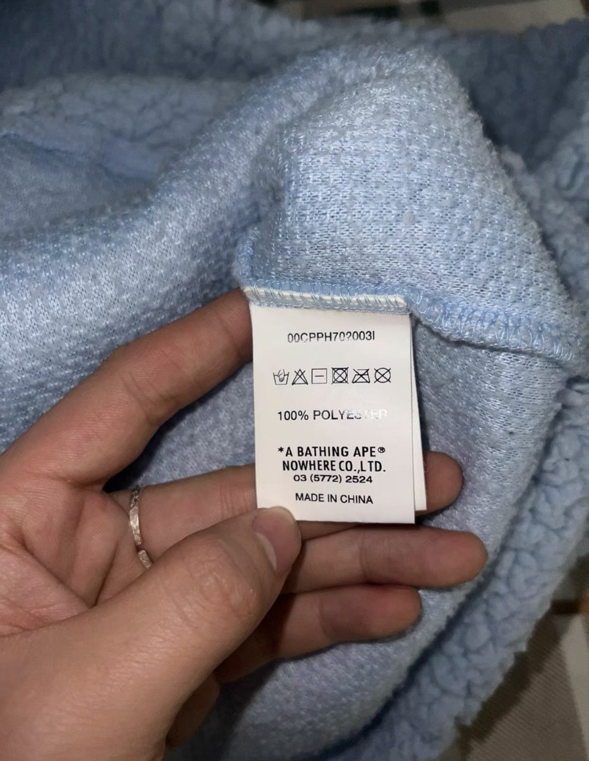 Bape BAPE fuzzy cropped sweatshirt Size S / US 4 / IT 40 - 4 Thumbnail