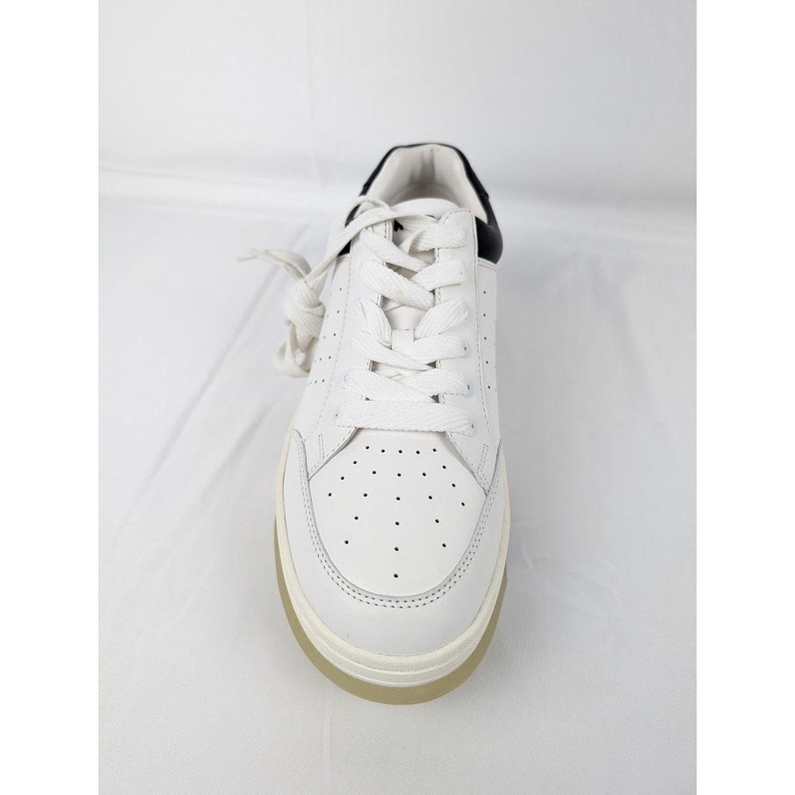 Amiri o1rshd1 Stadium Low Top Sneakers in White/Black Size US 13 / EU 46 - 5 Thumbnail