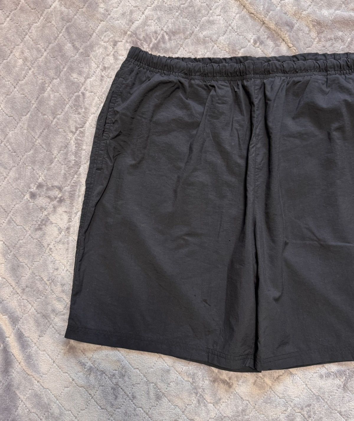 Nike × Vintage Vintage 2000s Nike Lined Nylon Baggy Shorts Size US 36 / EU 52 - 2 Thumbnail