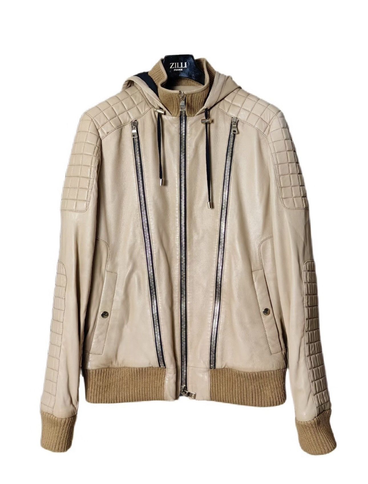 Balmain Balmain double zipper lambskin jacket Size US M / EU 48-50 / 2 - 2 Thumbnail