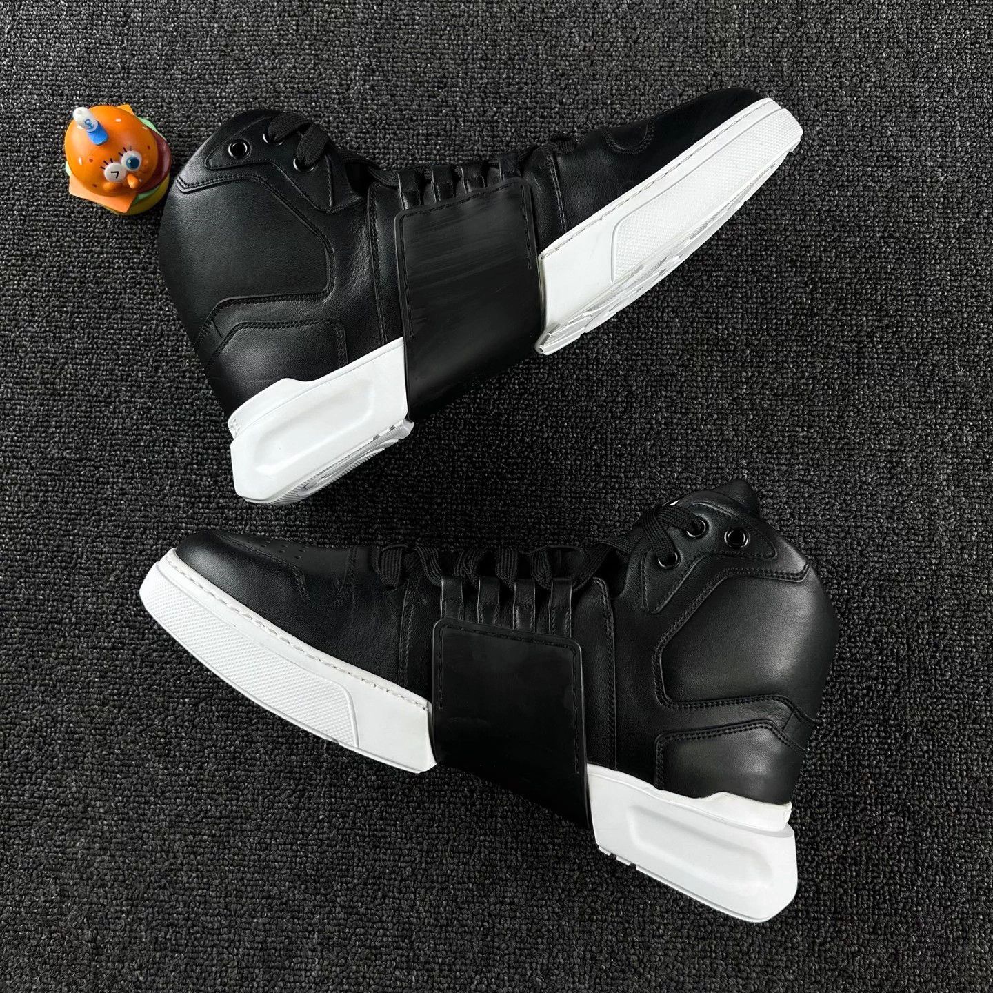 Versace Versace Black High Top Sneakers 42 Size US 9 / EU 42 - 3 Thumbnail