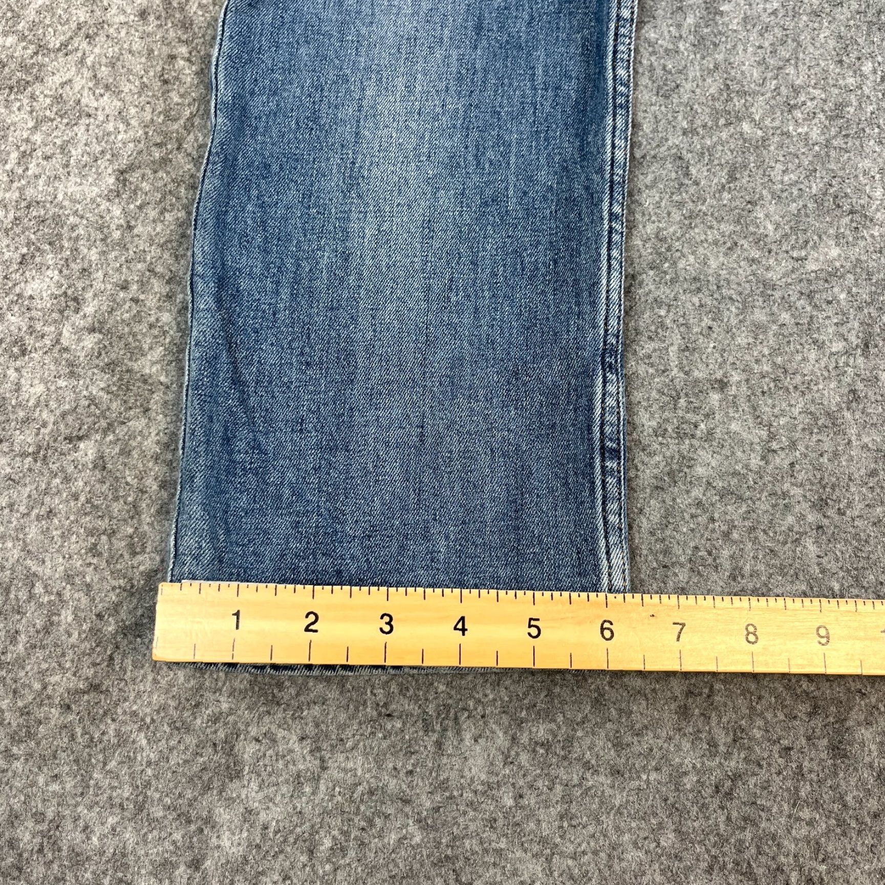 7 For All Mankind 7 For All Mankind Slimmy Jeans Slim Tapered 33 32 Light Blue Denim Stretch Jeans Mens Size US 33 - 3 Thumbnail
