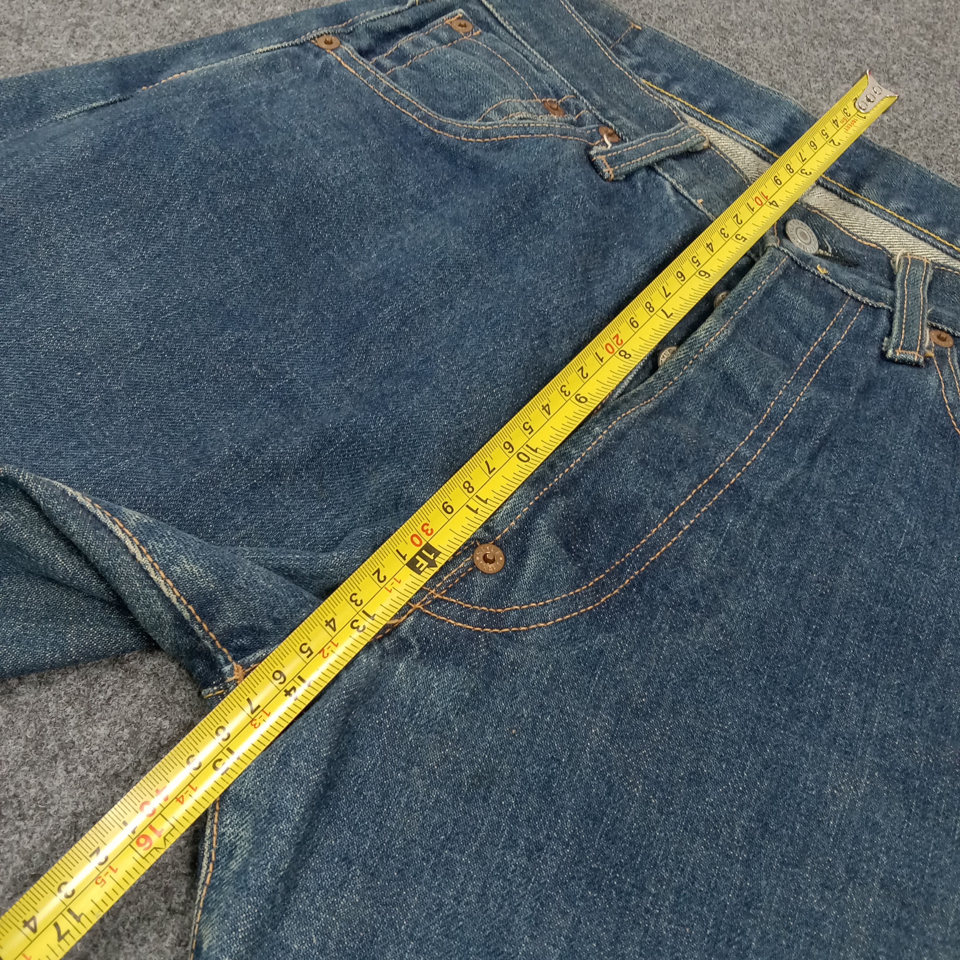 Evisu EVIS Japanese Selvedge Custom Diacock Jeans C280N32 Size US 29 - 10 Thumbnail