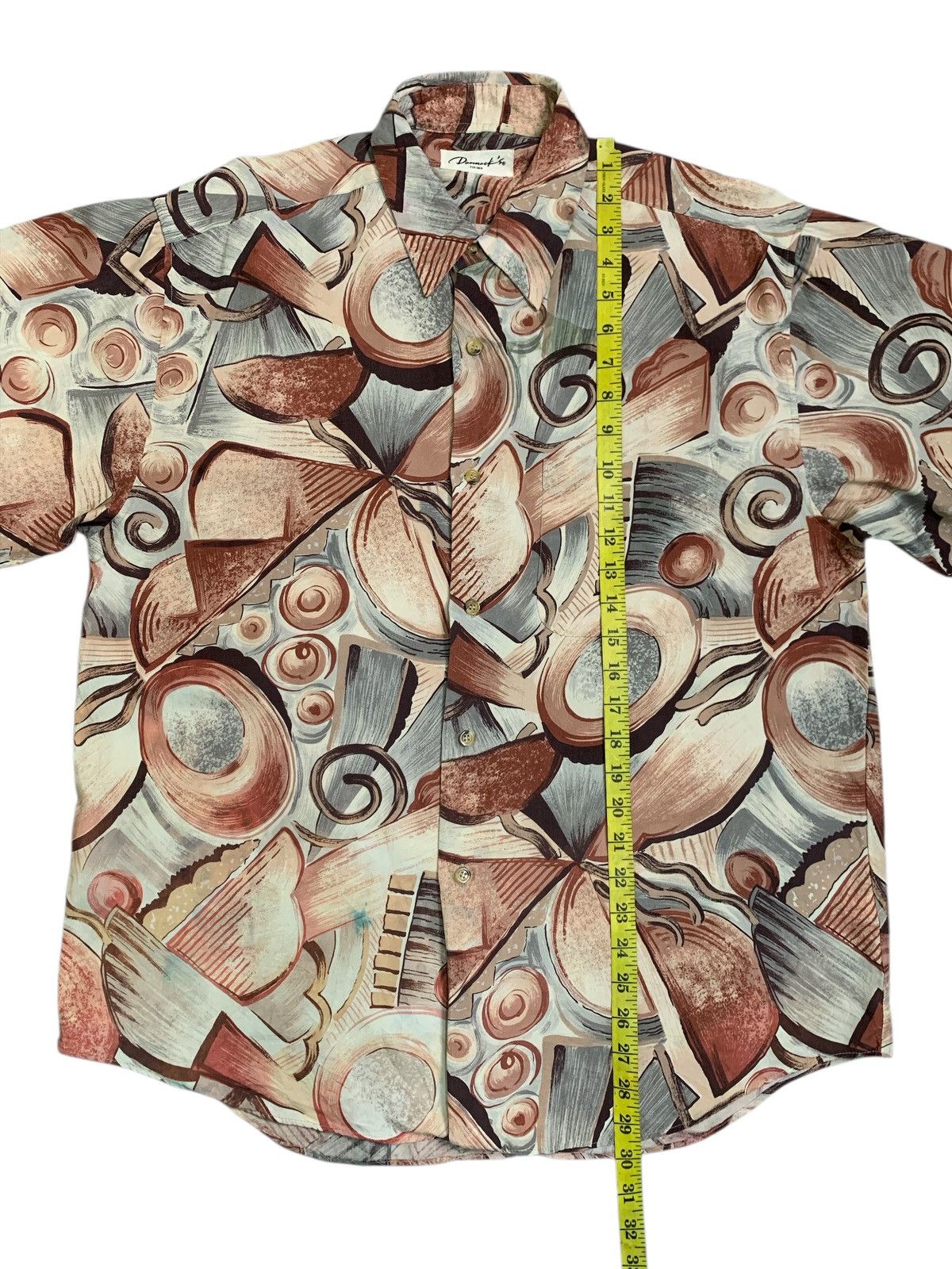 Japanese Brand Rare Design Vintage Donnock’s Button Up Shirts Size US L / EU 52-54 / 3 - 8 Thumbnail