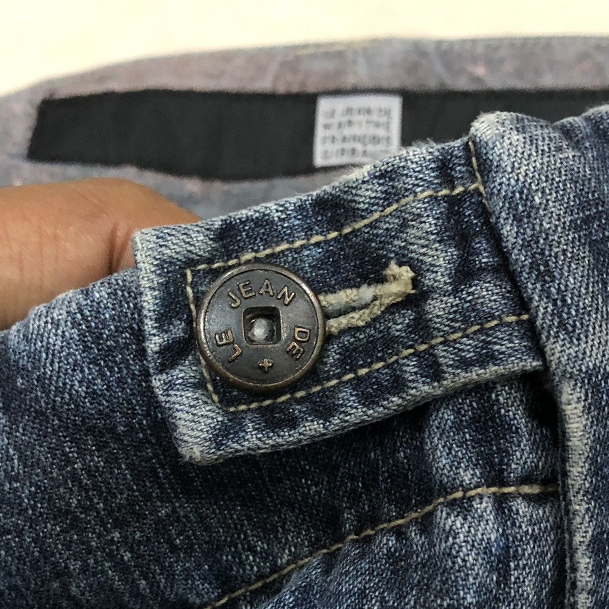 Marithe + Francois Girbaud Vintage Marithe Francois Girbaud Jeans Blue Baggy Pants Size US 36 / EU 52 - 11 Thumbnail