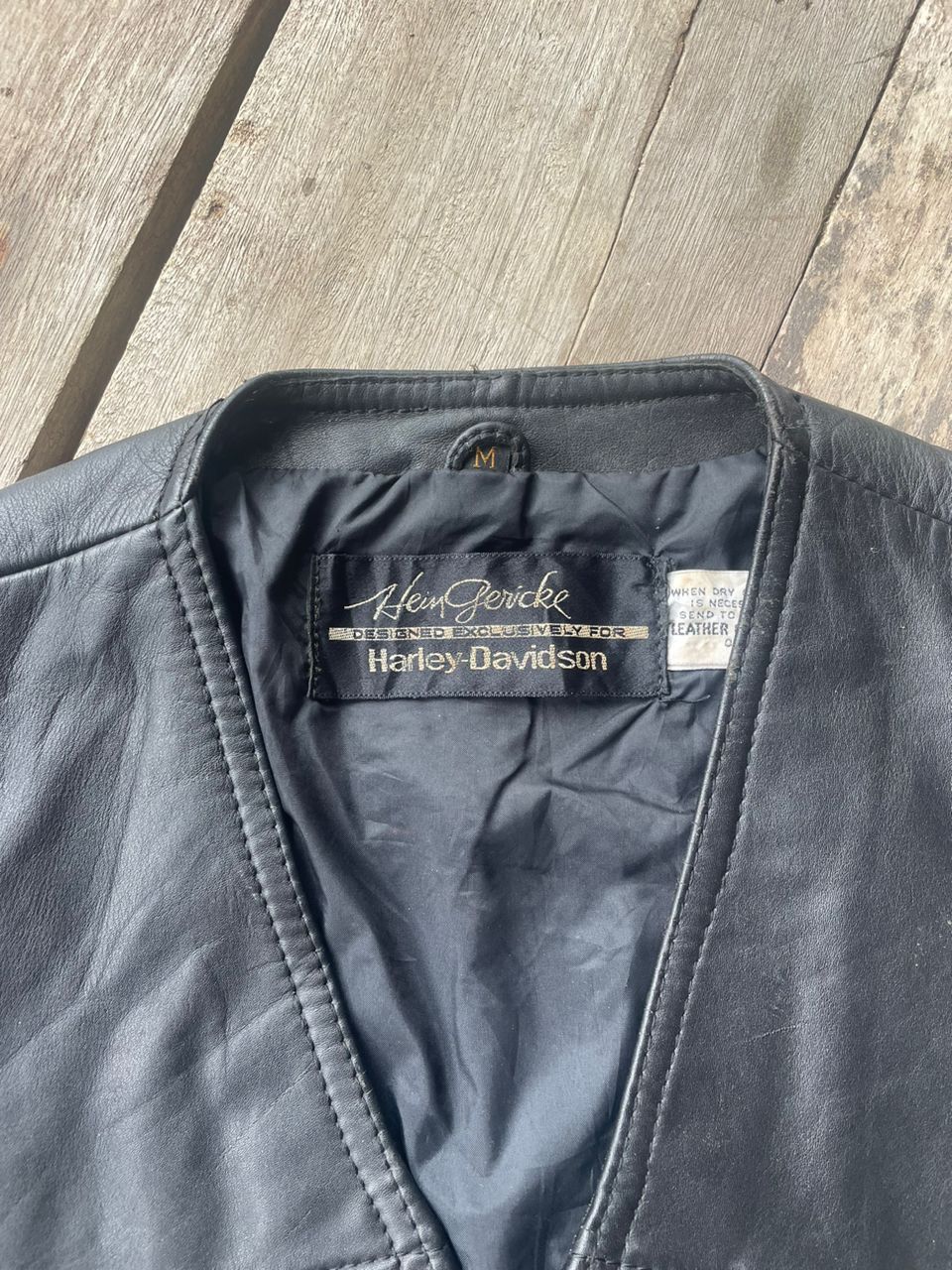 Hein Gericke Vintage HARLEY-DAVIDSON x HEIN GERICKE leather racing jacket Size US M / EU 48-50 / 2 - 3 Thumbnail
