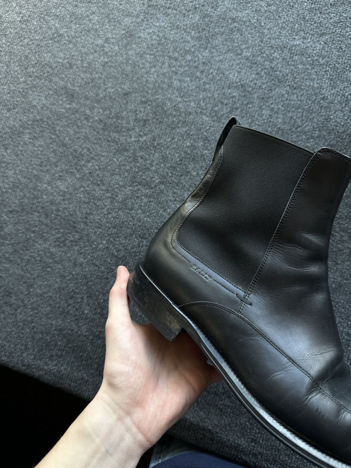 Bally LUXURY 🚨 BALLY VNTG BOOTS MEN BLACK COWBOY SHELSEY RARE Size US 10 / EU 43 - 2 Thumbnail