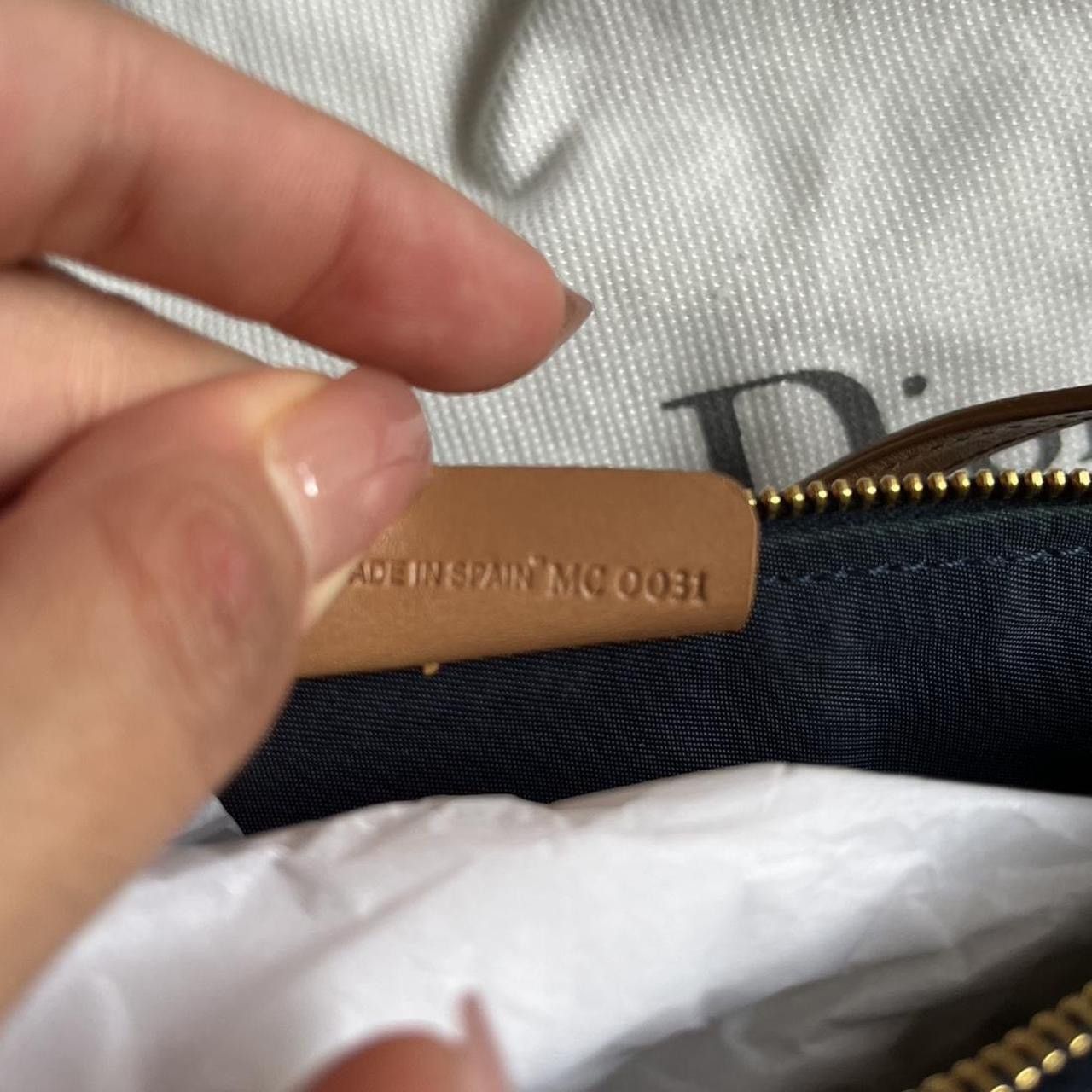 Dior Vintage Dior Mini Denim Saddle Shoulder Bag Size ONE SIZE - 5 Thumbnail
