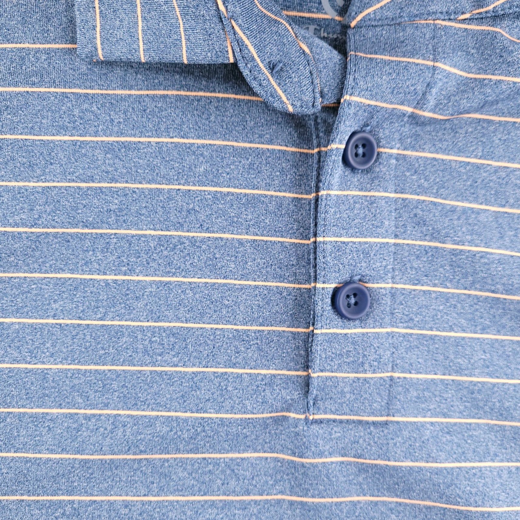 Champion Champion Shirt Polo Men XL Striped Blue Orange Collar Golf Breathable Convienient Performance Size US XL / EU 56 / 4 - 4 Thumbnail