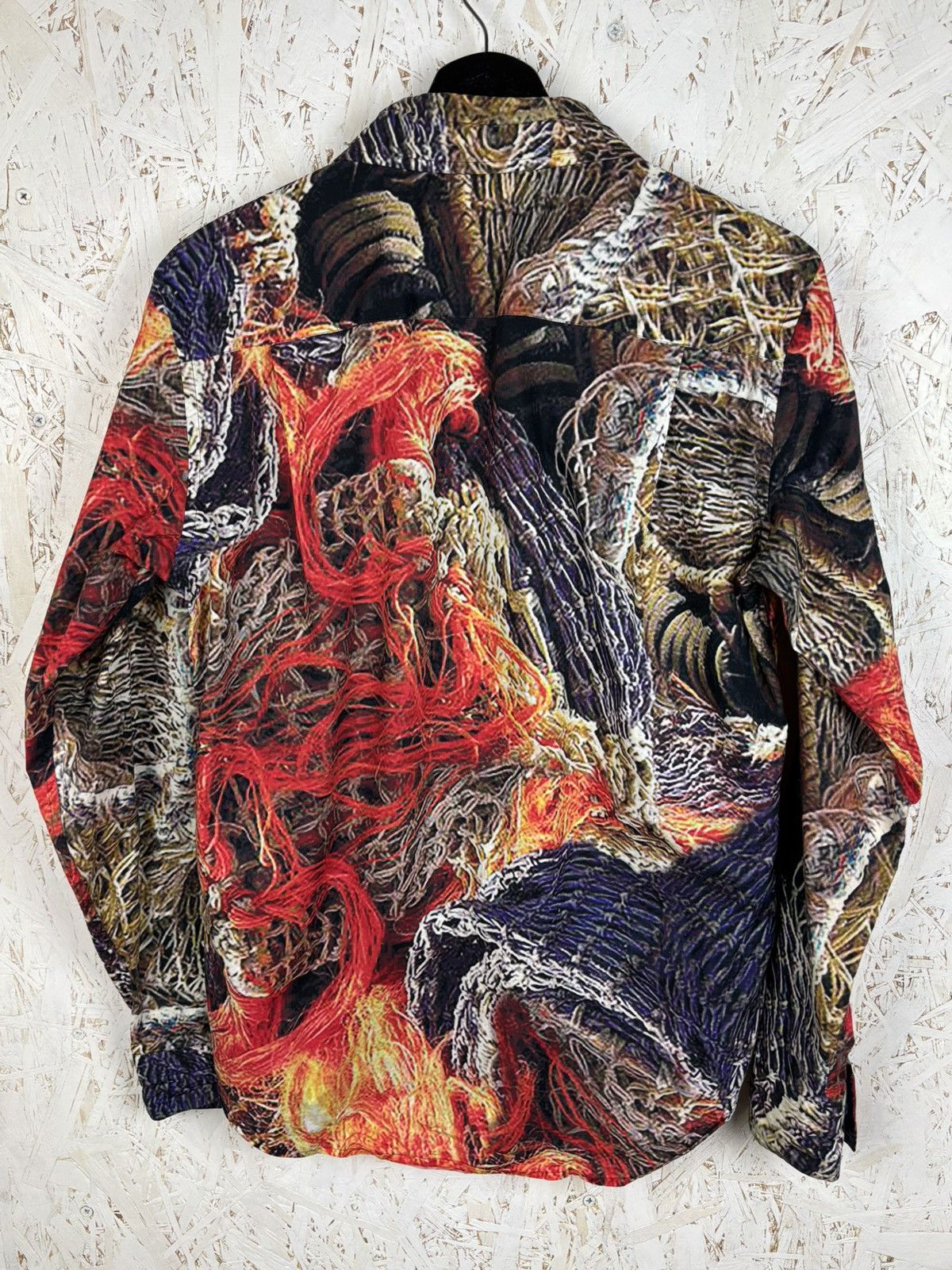 Vivienne Westwood Vivienne Westwood Man Fishing Net Allover Print Shirt 46 Size US S / EU 44-46 / 1 - 5 Thumbnail