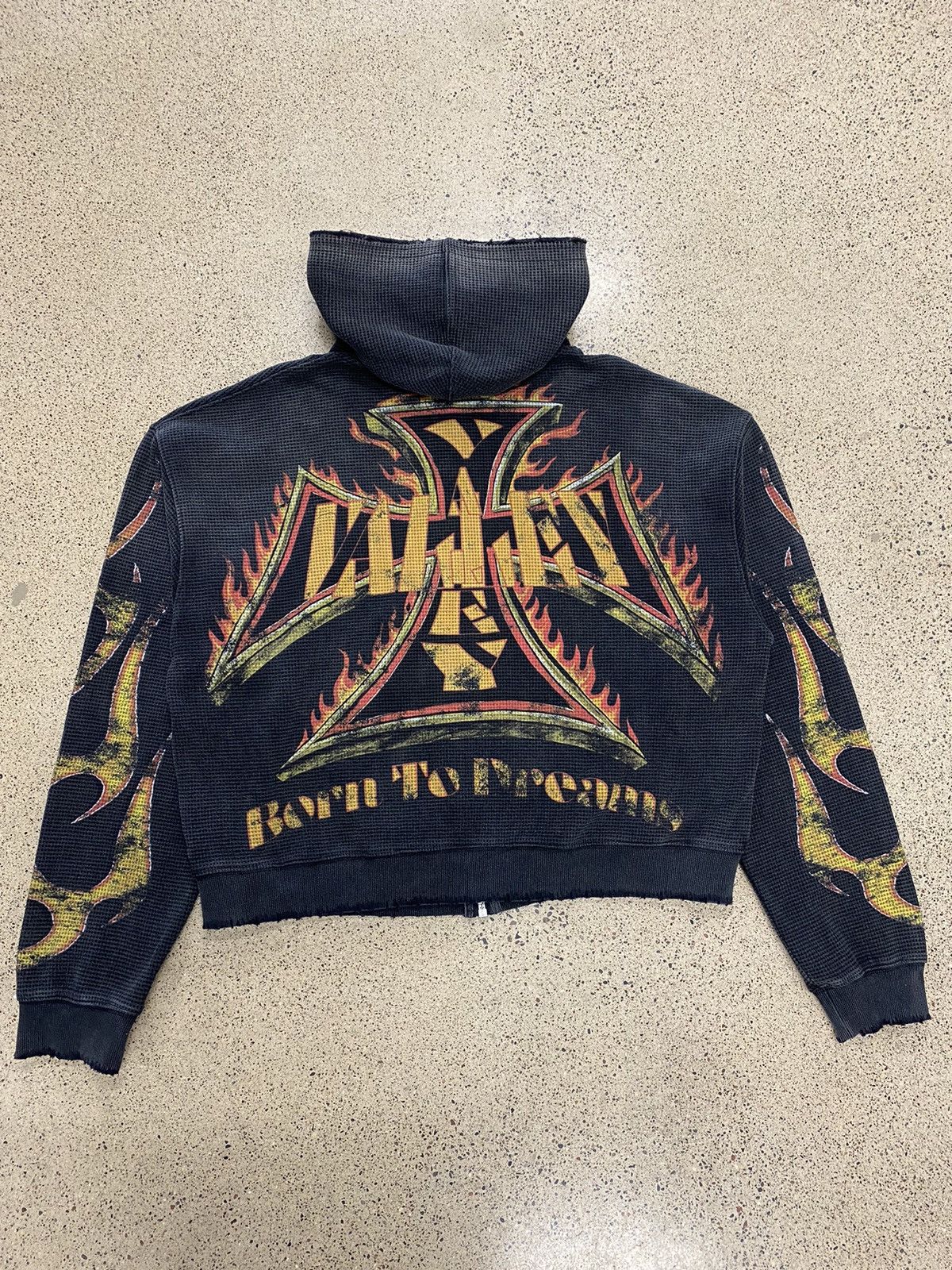 Vale 💀Vale Reborn Waffle Zip Up💀 Size US XL / EU 56 / 4 - 2 Thumbnail