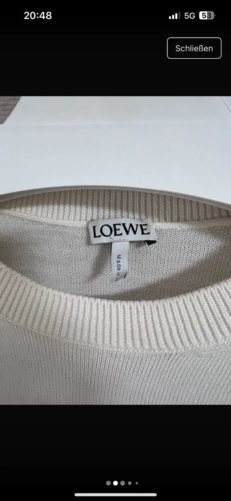 Loewe Loewe Thin sweater Size M / US 6-8 / IT 42-44 - 2 Thumbnail