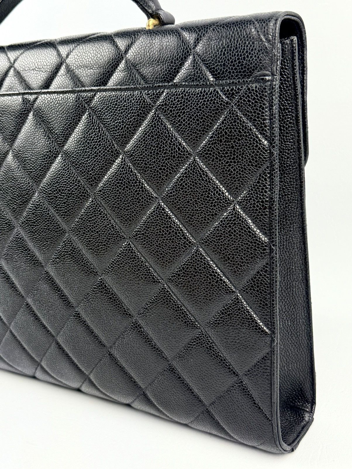 Chanel Chanel - 91/94 - Caviar - Jumbo - Portfolio - Briefcase Size ONE SIZE - 10 Thumbnail