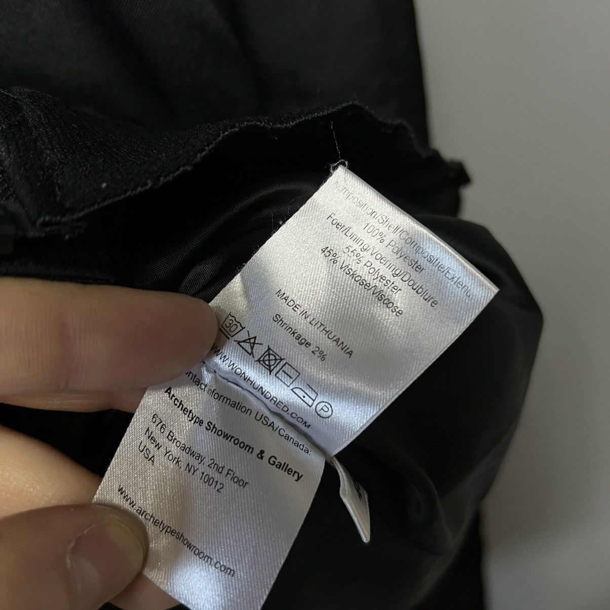 Won Hundred WON HUNDRED Jacket Black Men’s Size US S / EU 44-46 / 1 - 11 Thumbnail