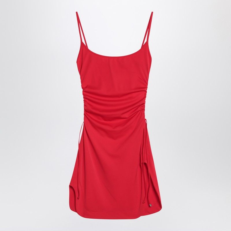 The Attico The Attico Red Beach Cover-Up In Stretch Fabric Size M / US 6-8 / IT 42-44 - 1 Thumbnail