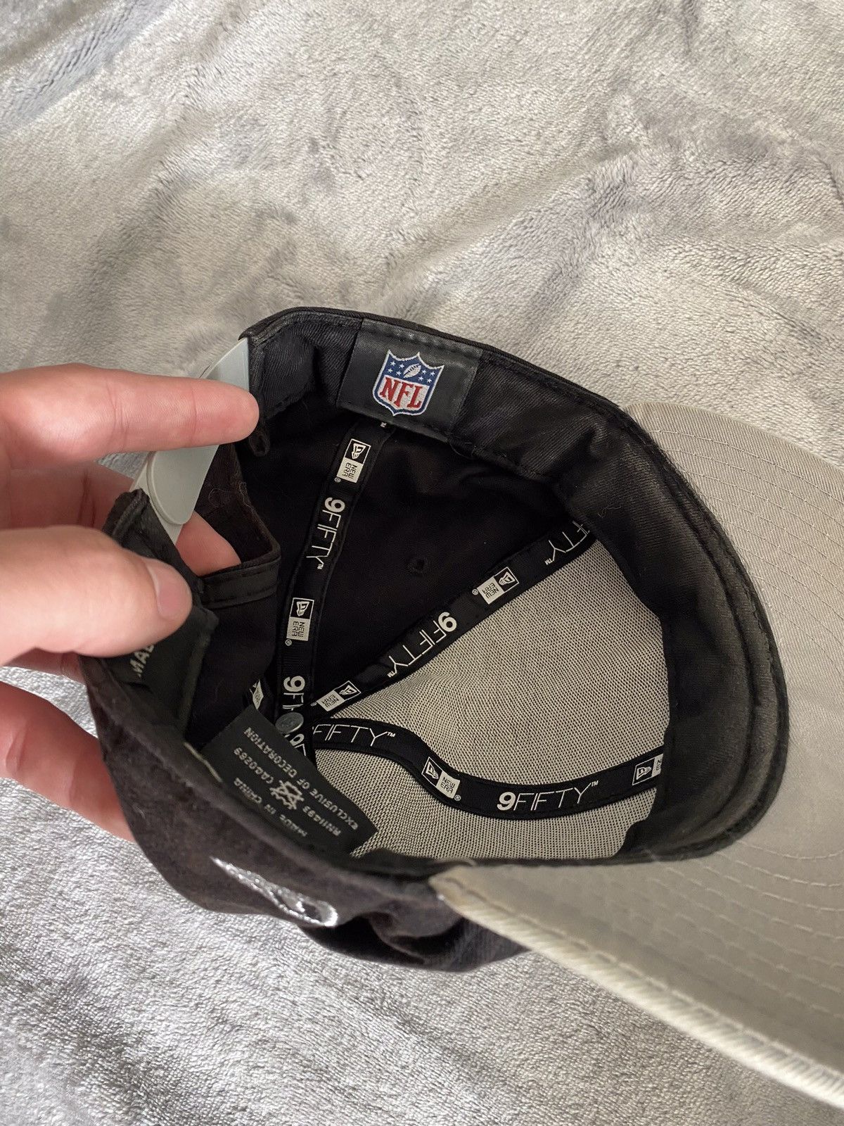 NFL × Vintage Vintage NFL Cap Raiders Full Logo Size ONE SIZE - 7 Thumbnail