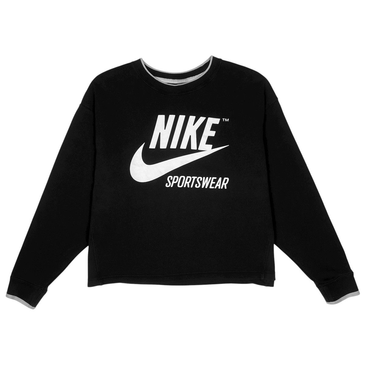 Nike Nike W NSW Crew Archive Sweatshirt Size L / US 10 / IT 46 - 2 Thumbnail