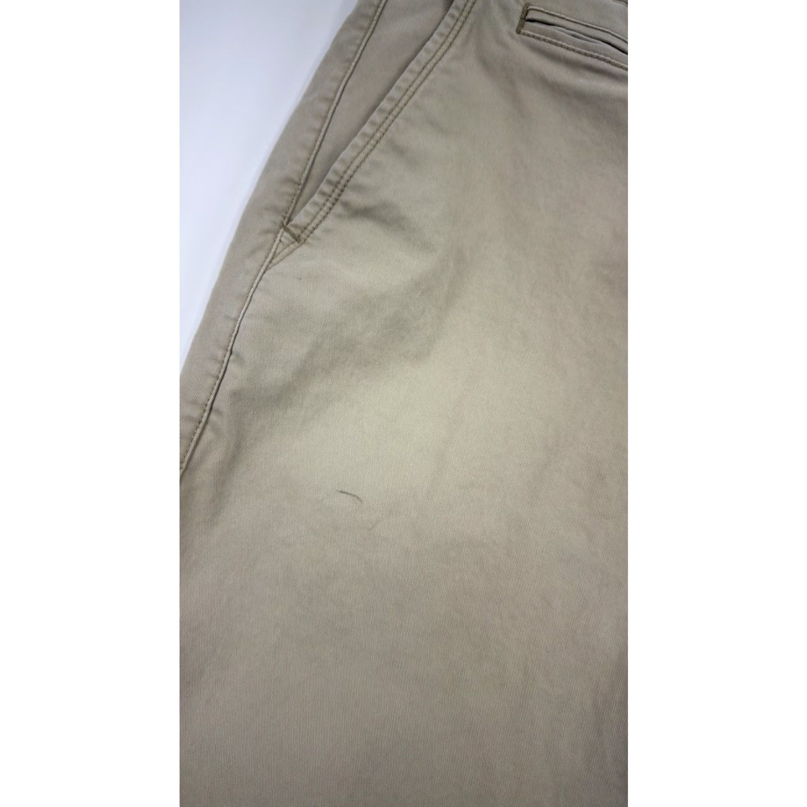 Gap GAP Pants Mens 36x32 Beige Slim Fit Chino Casual Stretch Cotton Blend Trousers Size US 36 / EU 52 - 2 Thumbnail