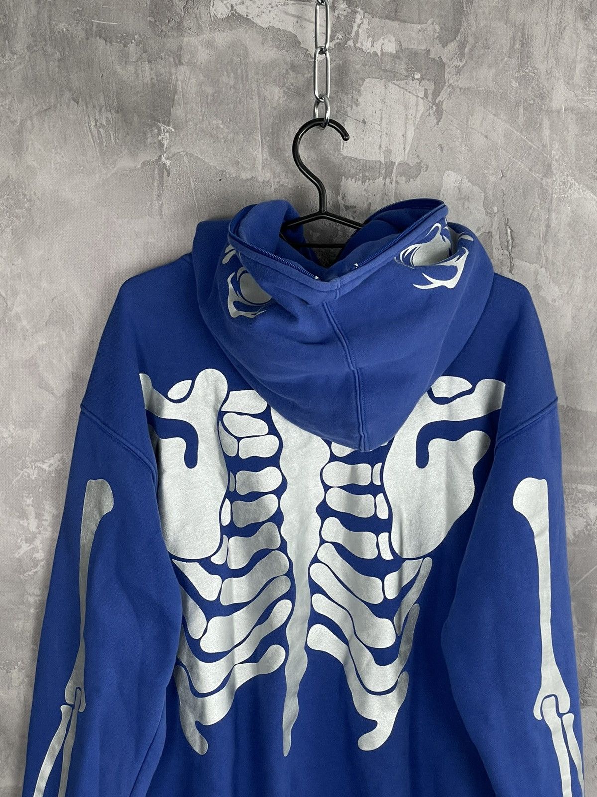 If Six Was Nine × Japanese Brand × Le Grande Bleu (L.G.B.) Vintage “Loyalty Made Me Lonely” Full Zip Skeleton Hoodie Size US M / EU 48-50 / 2 - 10 Thumbnail