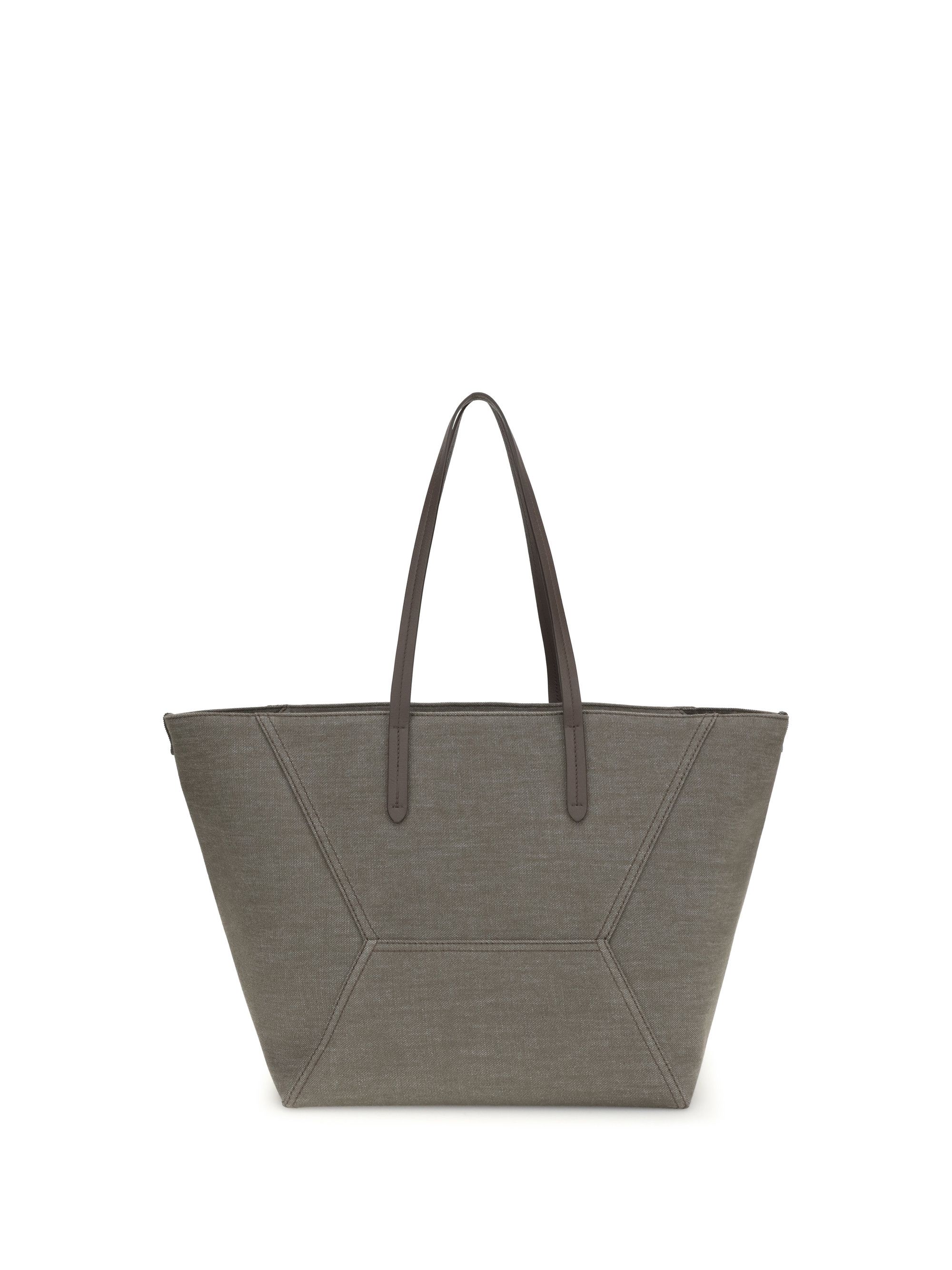 Brunello Cucinelli Canvas BC Tote Bag Size ONE SIZE - 1 Thumbnail