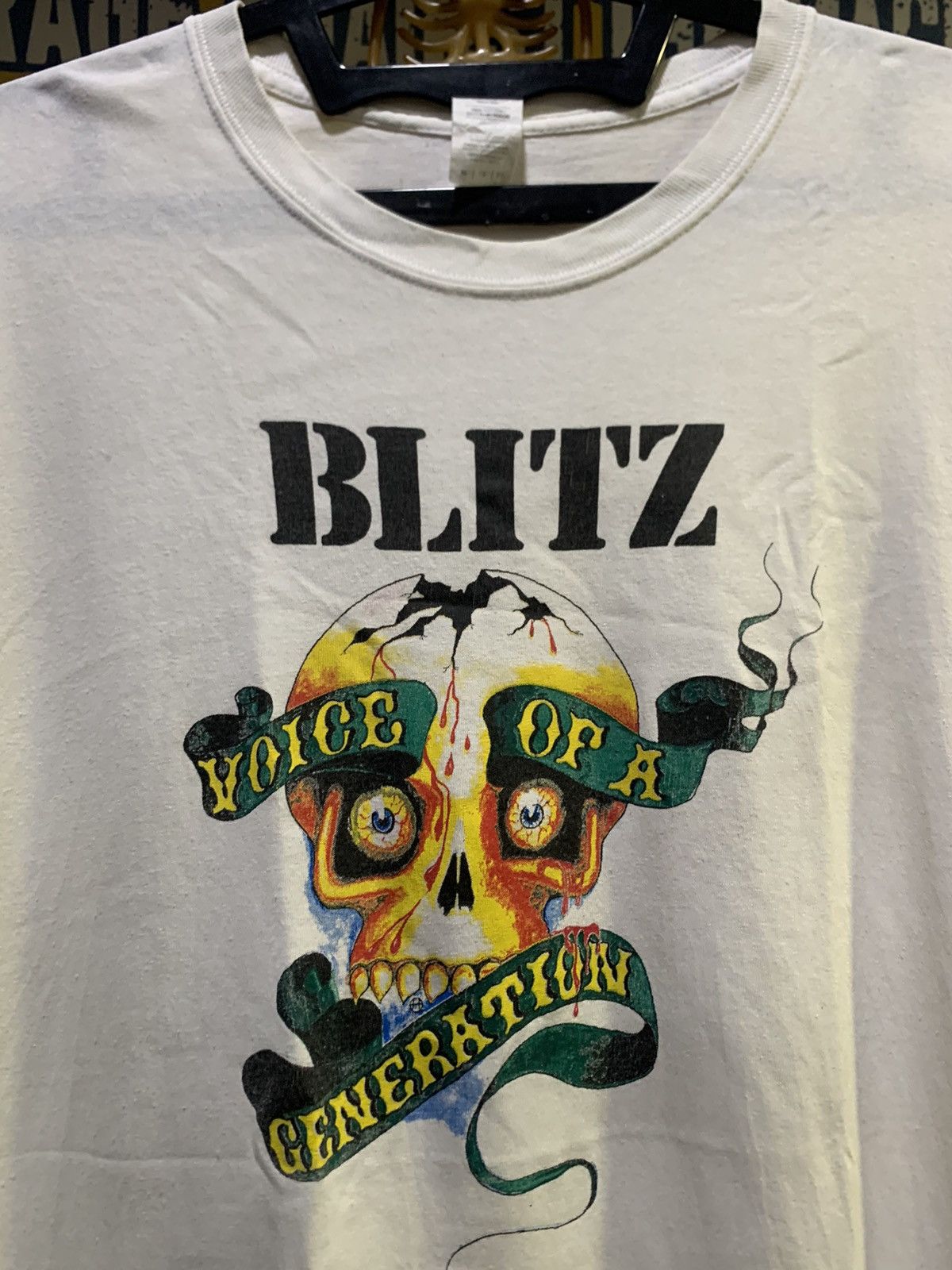 Band Tees BLITZ “Voice Of A Generation” band Tee Size US XL / EU 56 / 4 - 1 Thumbnail