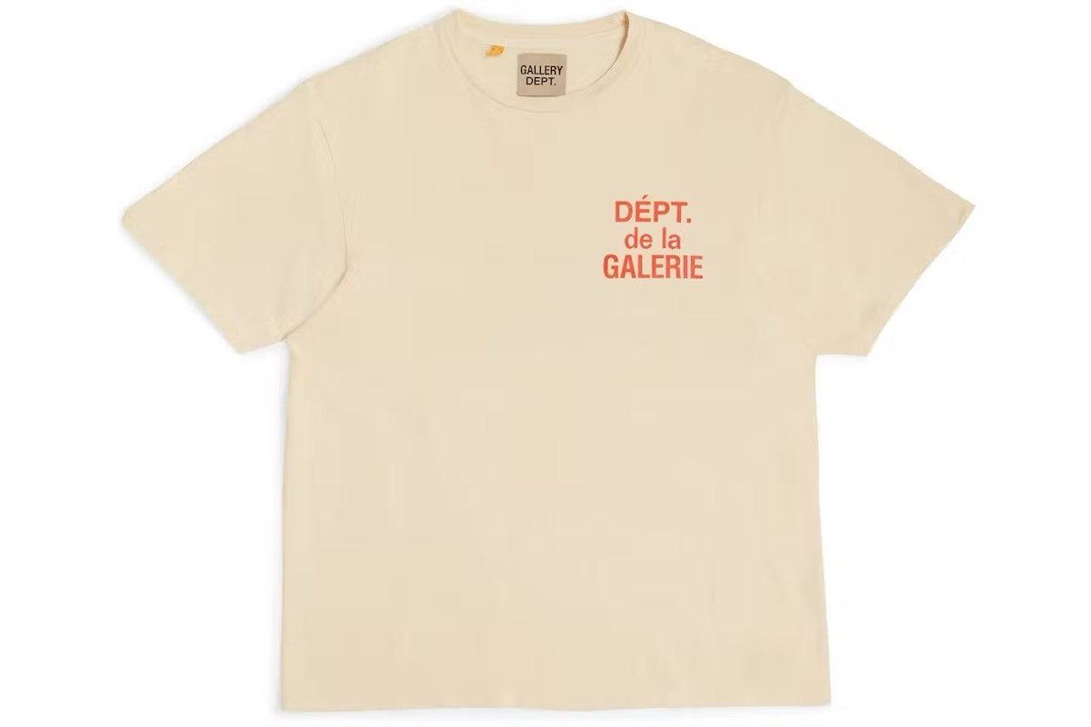 Gallery Dept. Gallery Dept. Vintage French Tee Cream White Size XL Size US XL / EU 56 / 4 - 10 Thumbnail
