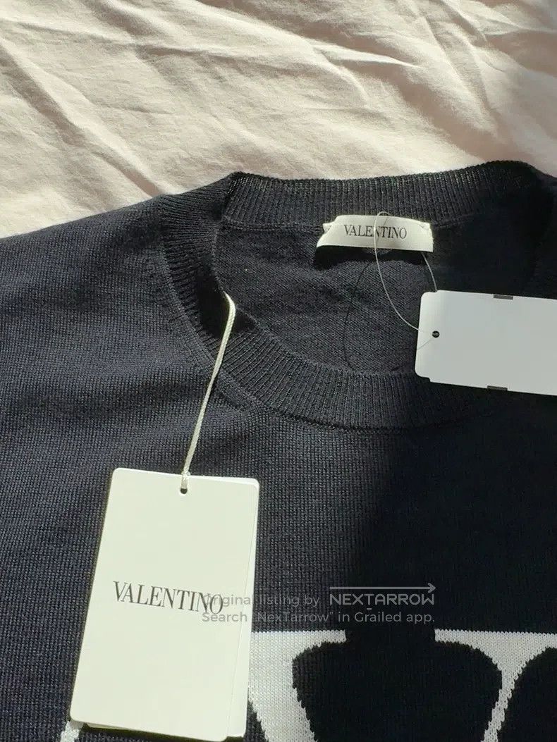 Valentino Valentino Men's logo sweater Size US XXL / EU 58 / 5 - 2 Thumbnail