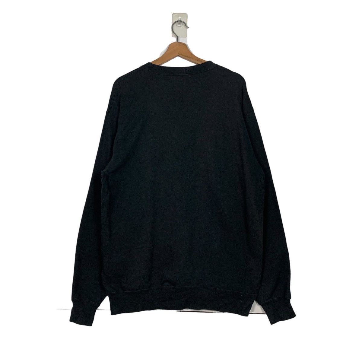 Nike NIKE Embroidery Swoosh Logo Crewneck Sweatshirt #1557-C70 Size US XL / EU 56 / 4 - 7 Thumbnail