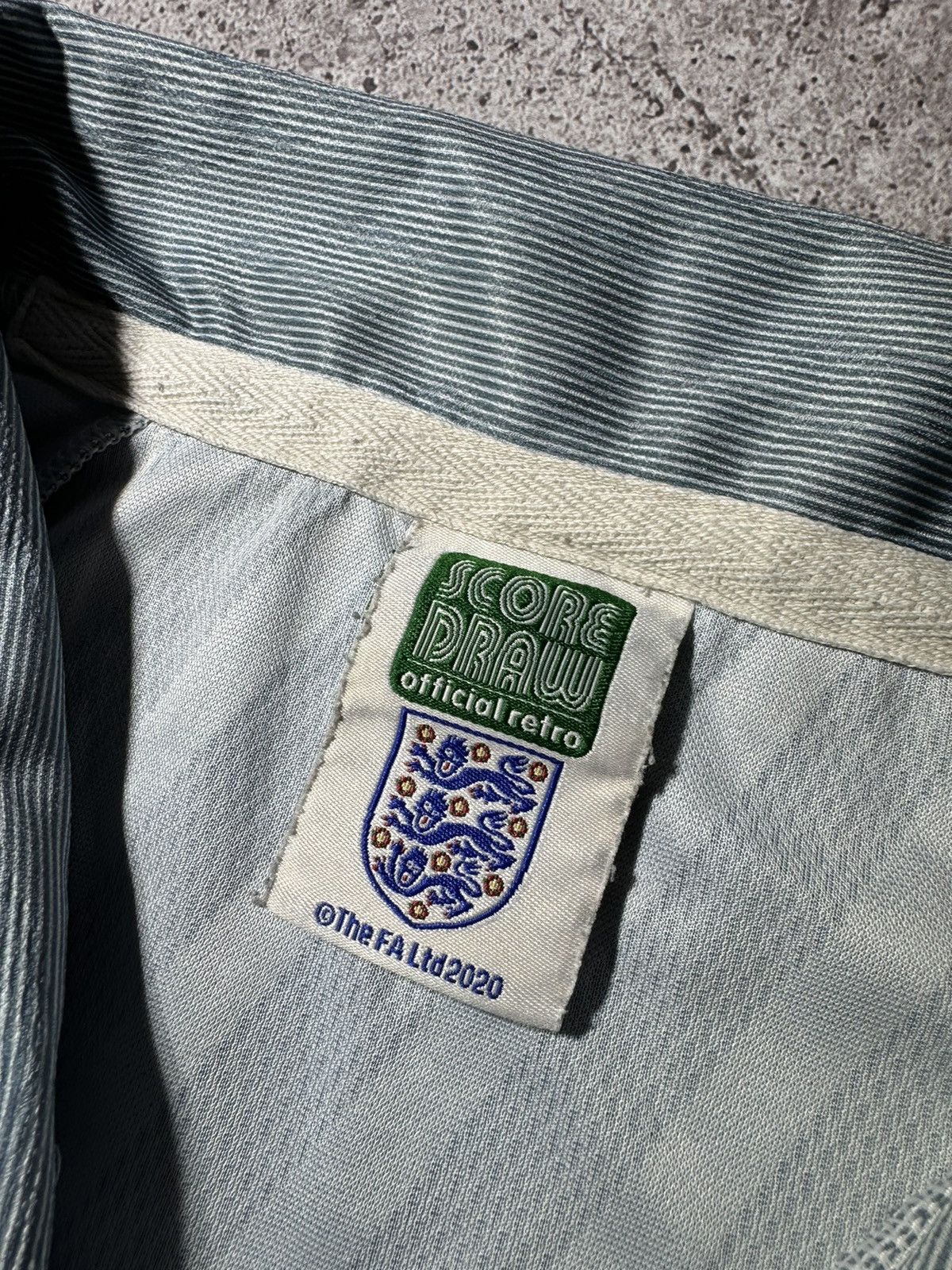 Vintage England vintage Score Draw Retro Football Jersey T-shirt Size US M / EU 48-50 / 2 - 5 Thumbnail